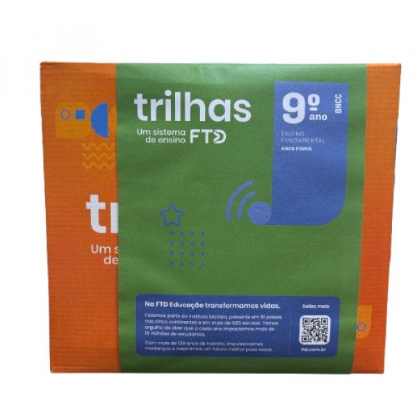 CONJUNTO TRILHAS 9° ANO CMPM 5 EDITORA FTD