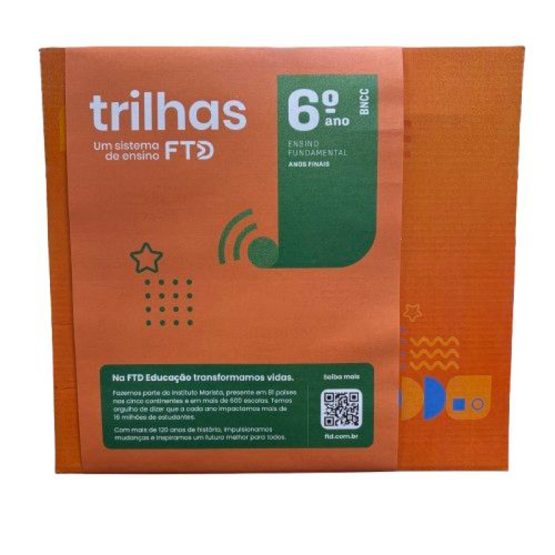 CONJUNTO TRILHAS 6° ANO CMPM 5 (4 MODULOS, INGLES,ARTE,PRODUC TEXT, 4 LITERATURA + COMPLEMENTAR