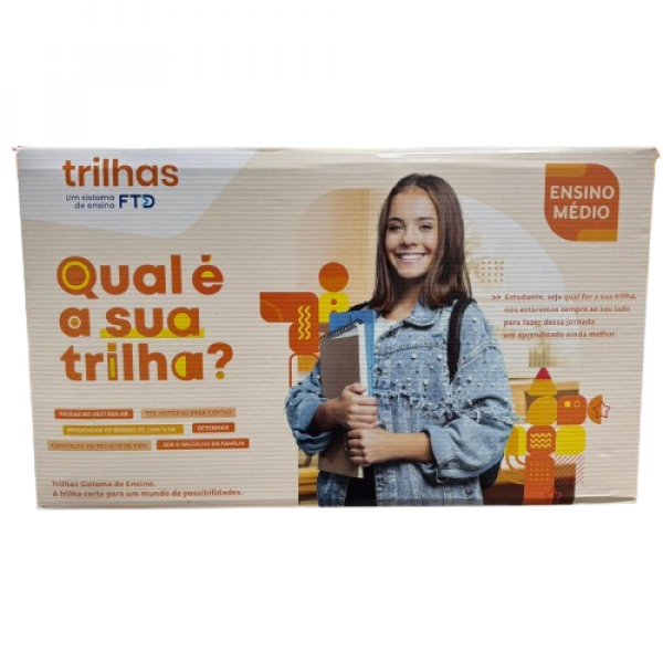 CONJUNTO TRILHAS 1 SÉRIE EDITORA FTD